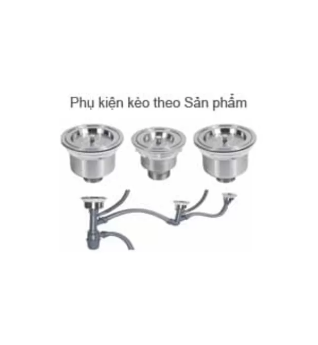 Chậu rửa bát 3 hố Inox GORLDE GD-5631