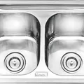 Chậu rửa bát 2 hố có bàn Inox GORLDE GD5426 (GD-5426)