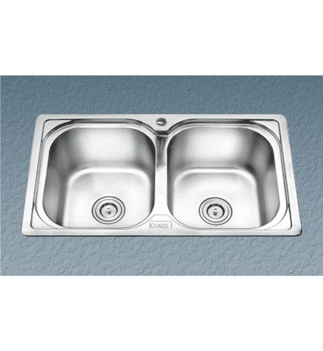 Chậu rửa bát 2 hố cân Inox Gorlde B210 (B-210)