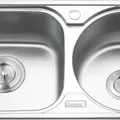Chậu rửa bát 2 hố lệch Inox GORLDE GD5312 (GD 5312)