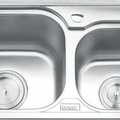 Chậu rửa bát 2 hố lệch Inox GORLDE GD5602 (GD-5602)