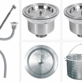 Chậu rửa bát 2 hố cân Inox Gorlde B210 (B-210)