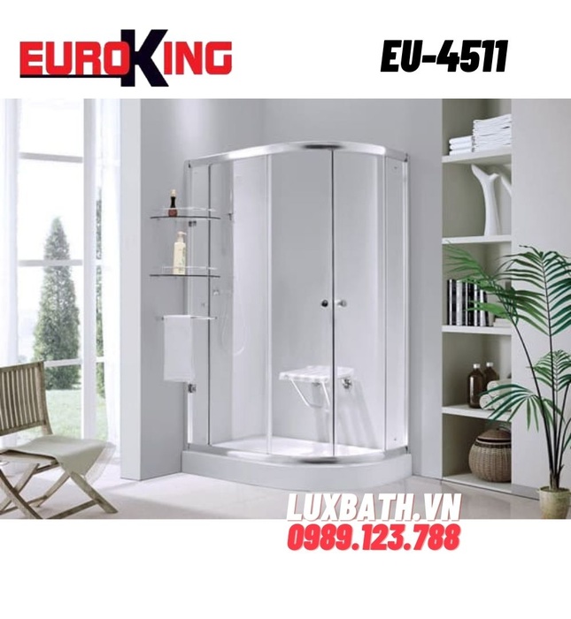 Phòng tắm vách kính Euroking EU-4511