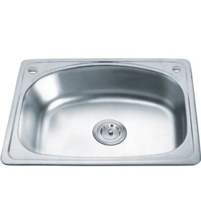 Chậu rửa bát 1 hố Inox 304 Gorlde B-141 (62x48cm)