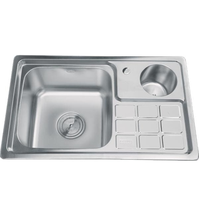 Chậu rửa bát 1 hố SUS 304 Gorlde GD-928