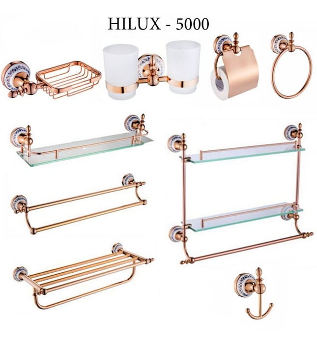 Bộ phụ kiện phòng tắm Hilux 5000