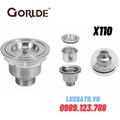 Đầu xi phông chậu rửa bát Gorlde phi 110mm X110 