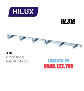 Móc áo 6 vấu Hilux HL316