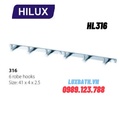 Móc áo 6 vấu Hilux HL316