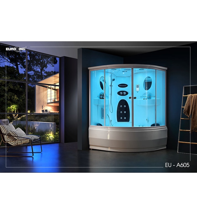 Phòng xông hơi ướt Euroking EU-A605 1,33m
