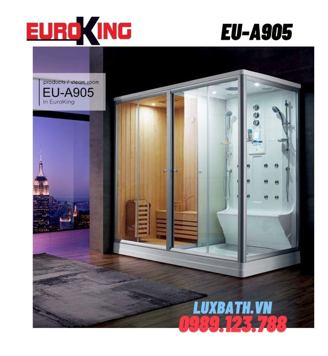 Phòng xông hơi ướt Euroking EU-A905 1,2m