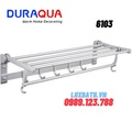 Giàn vắt khăn mạ bạc Duraqua 6103