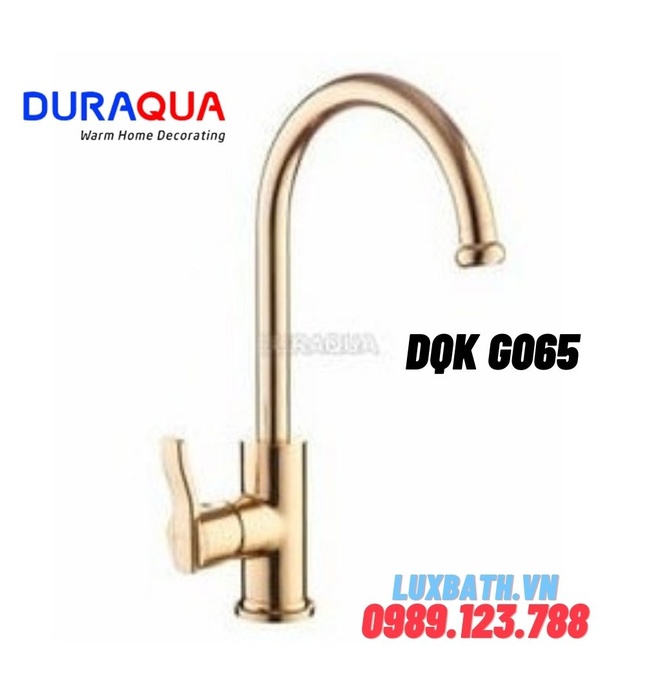 Vòi rửa bát nóng lạnh Duraqua DQK G065