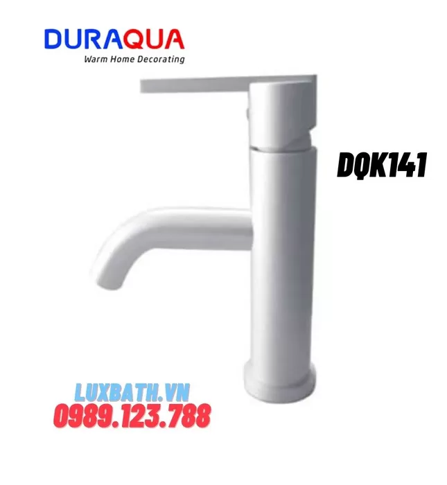 Vòi Lavabo 1 Lỗ Nóng Lạnh Duraqua DQK141