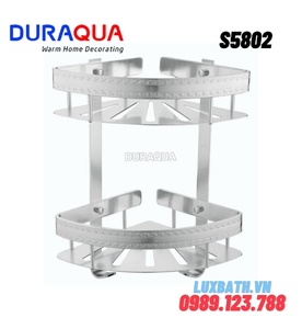 Giá góc để đồ 2 tầng Duraqua S5802