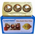Đèn sưởi nhà tắm 3 bóng treo tường Chefman CM-623B