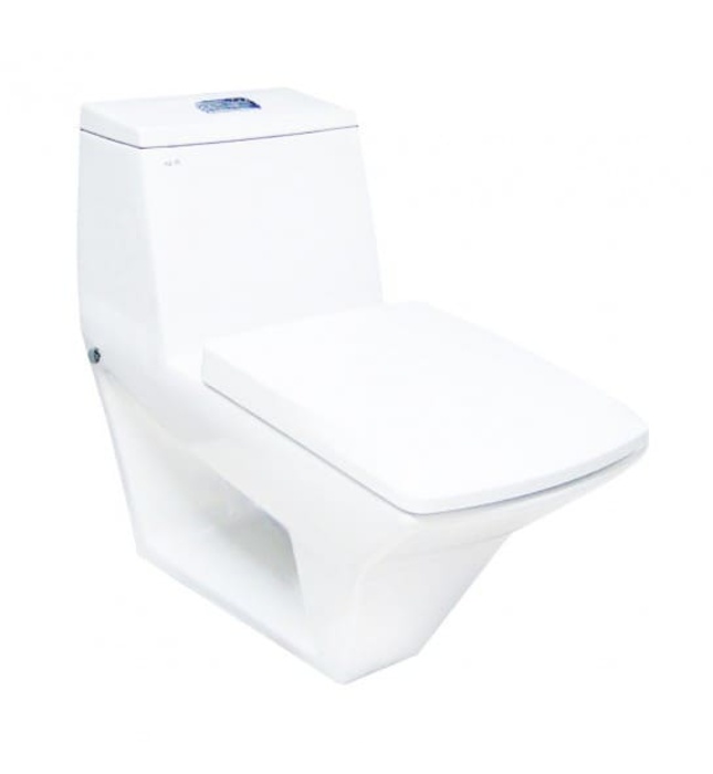 Bàn cầu 1 khối vuông nắp êm Nahm SVN28504100N01