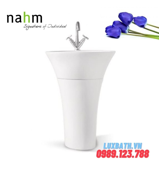 Chậu rửa mặt chân dài Nahm SVP2480WP00N01