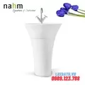Chậu Lavabo Liền Chân Đặt Sàn Nahm AKA SVP2480WP00N01