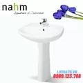 Chậu Lavabo Treo Tường Chân Đứng Nahm SVW2100505XN01 + SVH2100S300N01