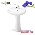 Chậu rửa mặt treo tường chân dài Nahm SVW2100565XN01 SVH2100S300N01