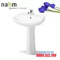Chậu Lavabo Treo Tường Chân Đứng Nahm Derby Large SVW2100565XN01 + SVH2100S300N01