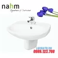 Chậu Lavabo Treo Tường Chân Lửng Nahm SVW2100565XN01 + SVH2100W400N01
