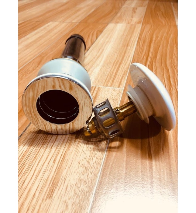 Xi Phông Chậu Rửa Mặt Bàn Đá, Chậu Kính Tera XPIBDNS (đầu nhấn sứ)