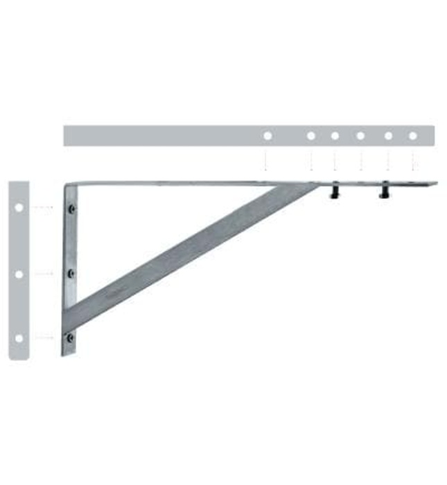 Giá Đỡ Chậu Lavabo Âm Bàn Caesar BF442-5 (BF4425)