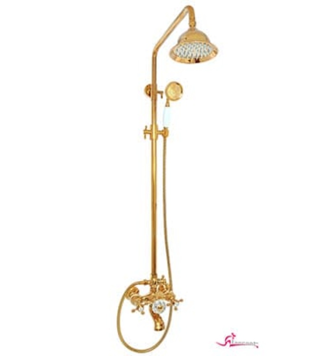 Sen Tắm Cây Đứng Mạ Vàng Bancoot Sc-V01