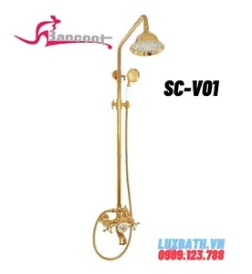 Sen Tắm Cây Mạ Vàng Bancoot SC-V01