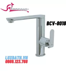 Vòi chậu Lavabo nóng lạnh Bancoot BCV-8018 (Đầu xoay)