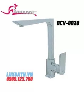 Vòi chậu Lavabo nóng lạnh Bancoot BCV-8020 (Đầu xoay)