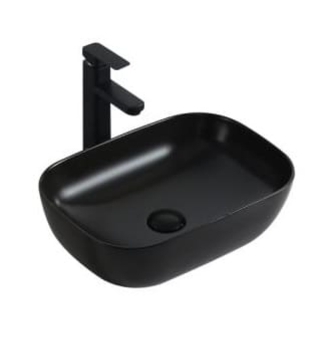 Chậu rửa Lavabo dương bàn Bancoot L61_MB màu đen 