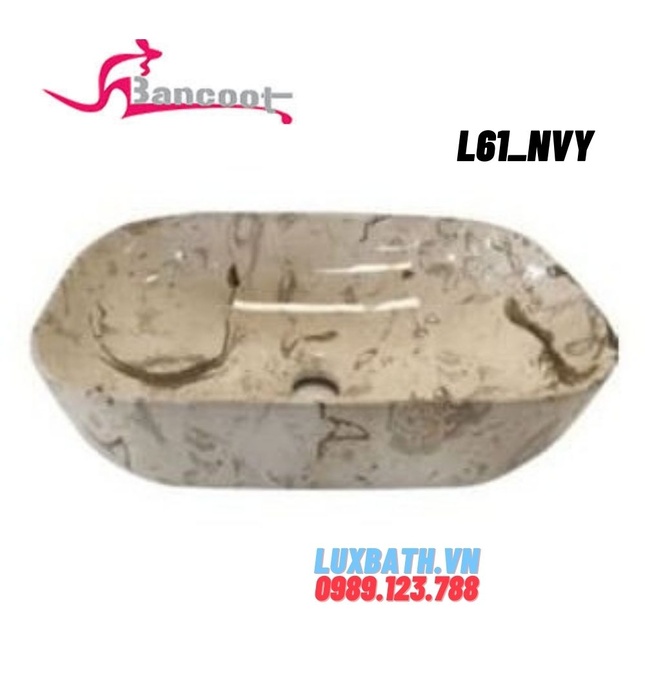 Chậu rửa mặt Lavabo đặt bàn Bancoot L61_NV