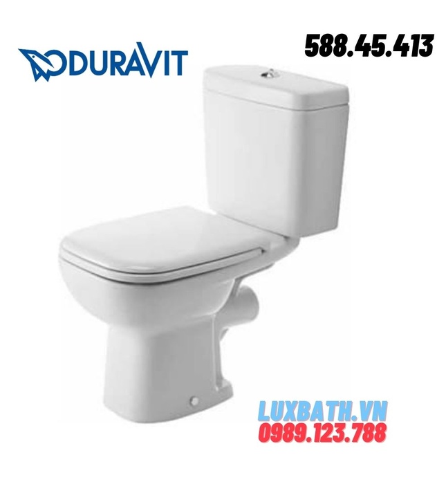 Bồn cầu 2 khối nắp êm thoát ngang Duravit 58845413