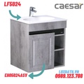 Bộ Tủ chậu lavabo Treo Tường Caesar LF5024+EH05024ASV Màu xám
