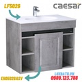Bộ Tủ chậu lavabo Treo Tường Caesar LF5026/EH05026ASV Màu xám