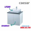 Bộ Tủ chậu lavabo Treo Tường Caesar LF5261+EH46001A