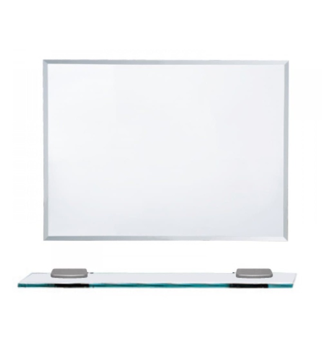 Gương soi chữ nhật 60x80cm Caesar M710 kèm kệ