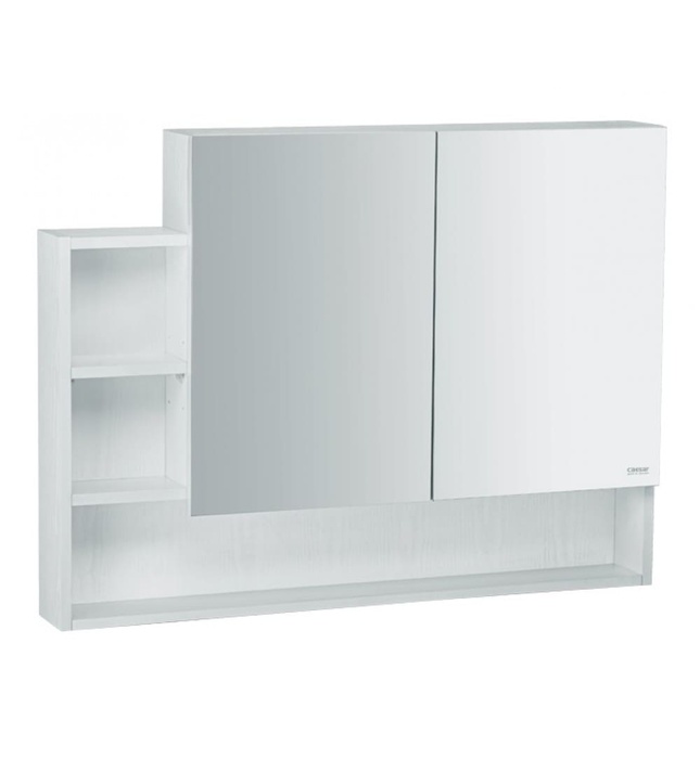 Tủ Gương Phòng Tắm Màu Trắng Caesar EM01100V