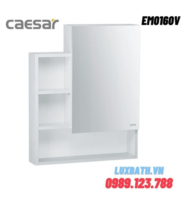 Tủ Treo Phòng Tắm Màu Trắng CAESAR EM0160V là lựa chọn tuyệt vời cho không gian nhà tắm của bạn trong tương lai. Với thiết kế đơn giản và tinh tế, tủ treo không chỉ giúp tiết kiệm diện tích mà còn tạo nên vẻ đẹp thanh lịch. Chất liệu đảm bảo độ bền và an toàn cho người sử dụng. Điều thú vị là bạn còn có thể kết hợp sản phẩm với các thiết bị vệ sinh khác của Caesar.