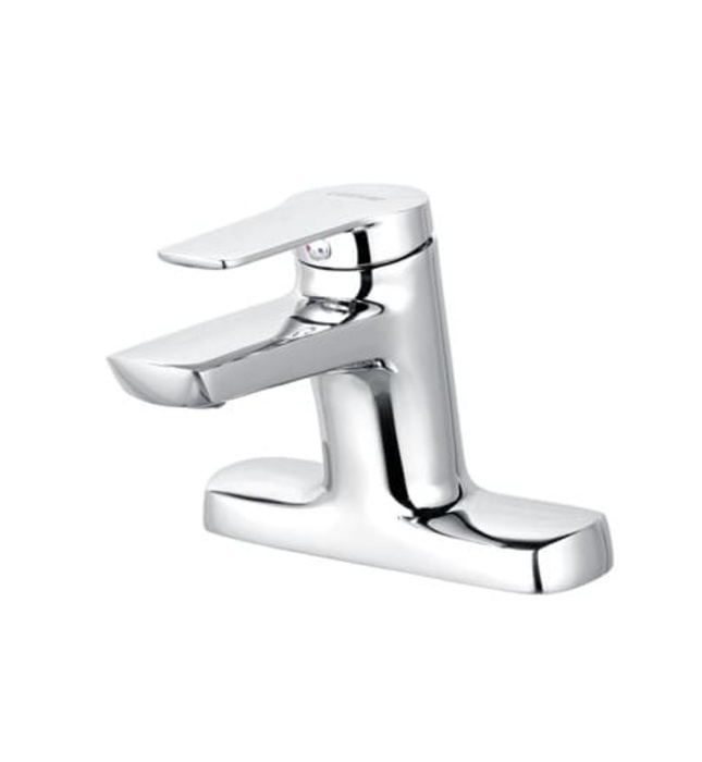 Vòi Lavabo Nóng Lạnh 2 chân CAESAR B202CP (Lỗ Rút Xi Phông)