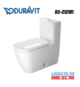Bồn cầu 1 khối nắp êm Duravit Happy D2 2121010001
