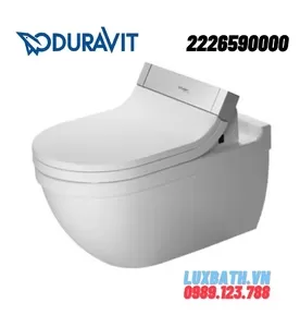 Bồn cầu treo tường nắp điện tử Duravit 2226590000 