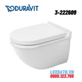 Bồn cầu treo tường nắp êm Duravit Starck 3 222609000