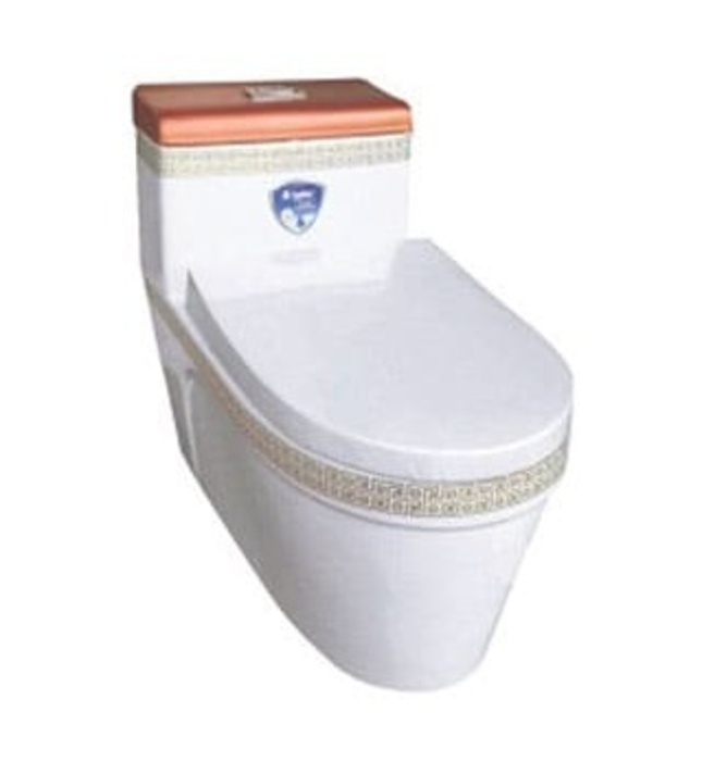 Bồn cầu 1 khối nắp rơi êm SAPHIAS SB-1009H