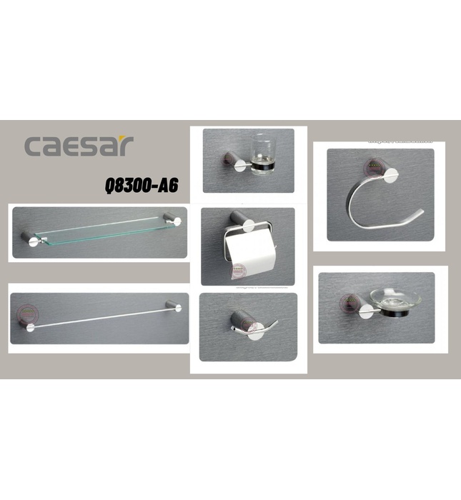 Bộ phụ kiện phòng tắm Caesar Q8300-A6 (Q8300A6)