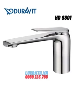 Vòi Lavabo 1 Lỗ Nóng Lạnh Duravit HD 9801