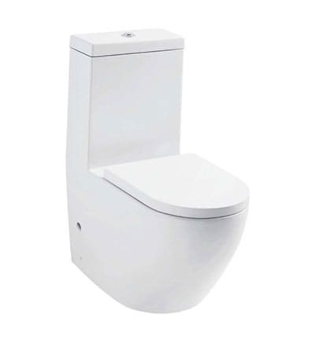 Bồn cầu 1 khối nắp rơi êm Aqualem FT048A